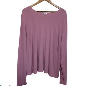 Tamotsu NY Womens Plus Sz 24 Orchid Blouse Top